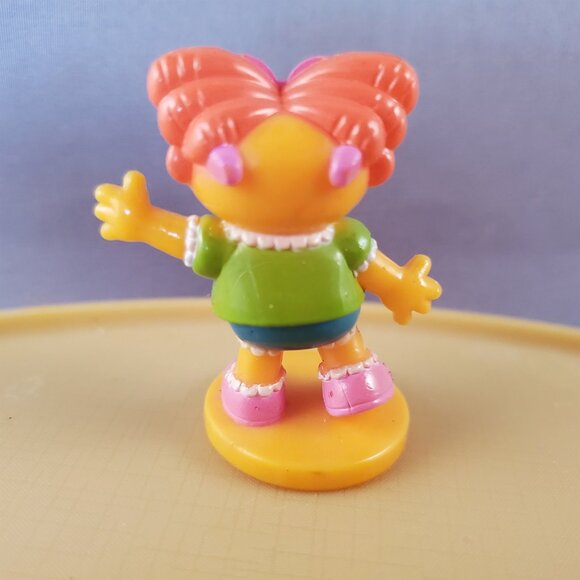Muppets Skeeter Pvc Figure Muppet Babies Cake Topper Mini Fig 1985 Vintage 1.5" - Picture 4 of 4